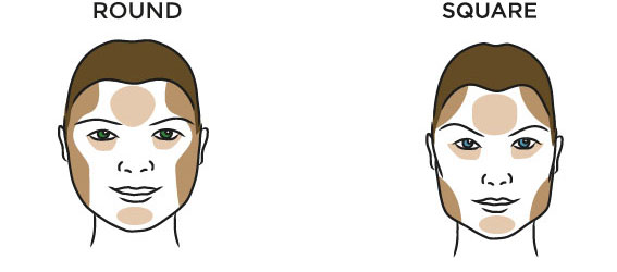 Contour Face Round