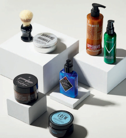 Various grooming products
