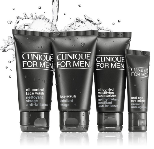 Clinique for men skincare set