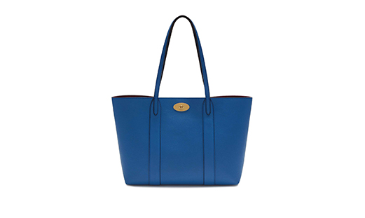 Blue Mulberry tote bag